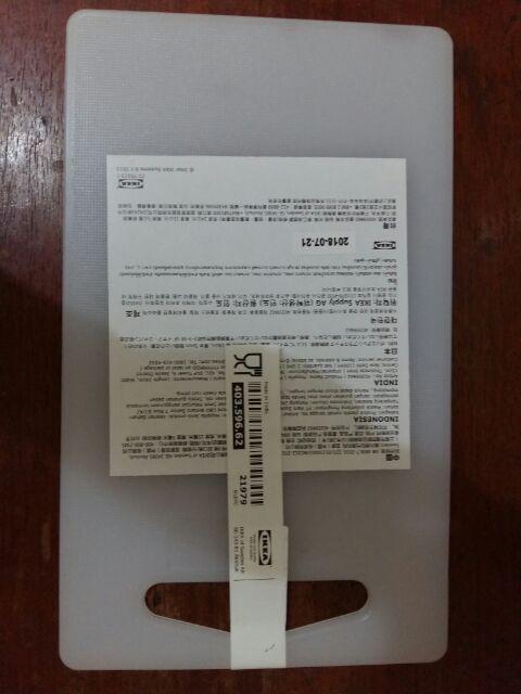 Hopplos Talenan Alas Potong Dapur Plastik Kecil Ringkas