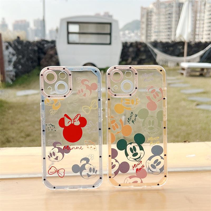 Soft Case Silikon Shockproof Motif Kartun Untuk IPhone 11 12 13 Pro Max X XS Max XR 7 8 Plus SE2020