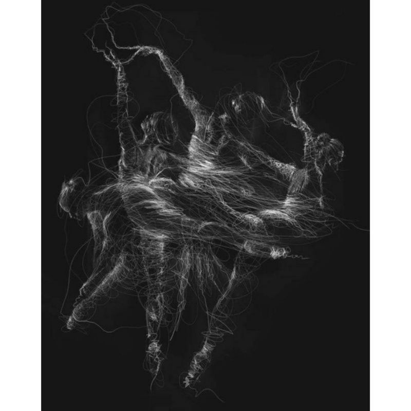 Potentate Sketsa Hitam / Black Pad / Black Book Spiral A5