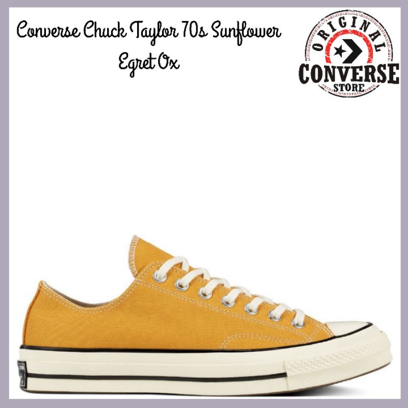 ORIGINAL CONVERSE CHUCK TAYLOR 70's SUNFLOWER EGRET Ox 162063C UNISEX
