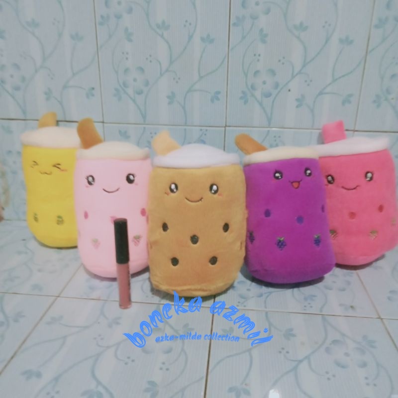 Boneka Boba bubble milk tea size s