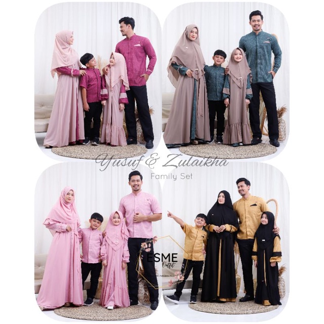 COD SARIMBIT LEBARAN 2022 YUSUF ZULAIKHA / KOKO TERBARU / GAMIS MODERN / COUPLE
