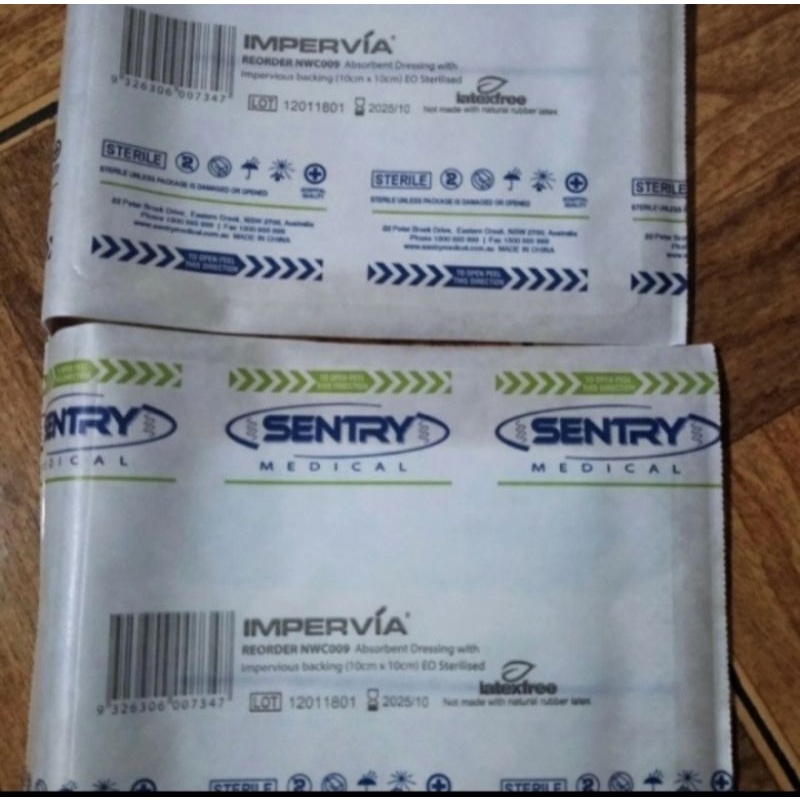 absorben mirip melolin 10cm x 10cm