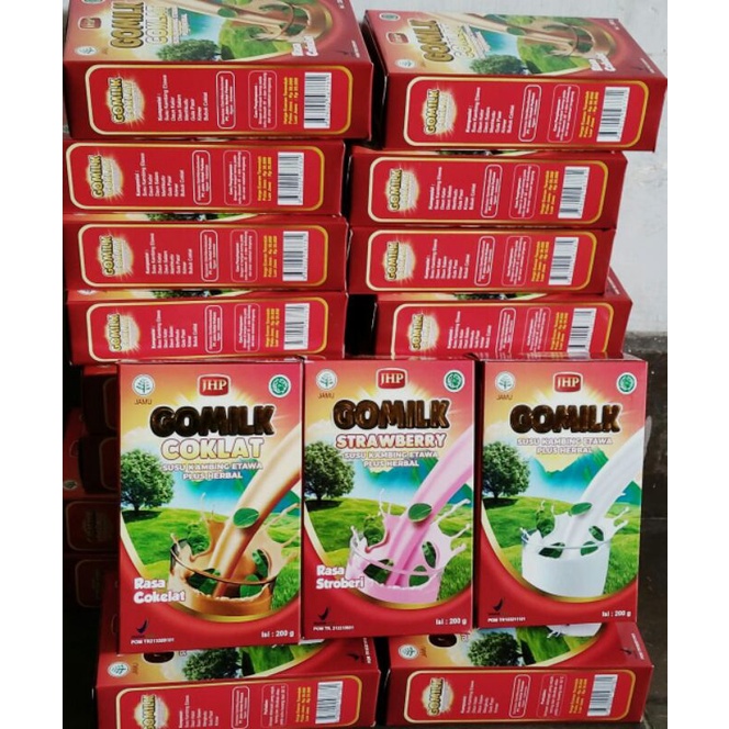 GROSIR GOMILK Susu Kambing Etawa plus herbal