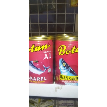 

botan sardines dan makarel 425gram besar all variant