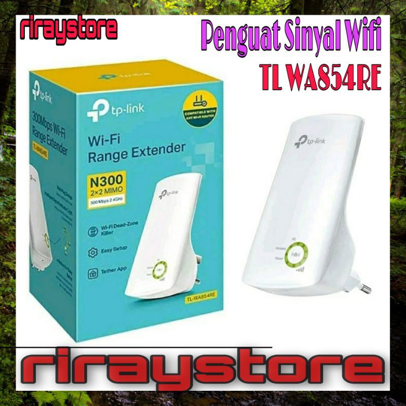 TP-Link - Range Extender Penguat Sinyal Wifi TP-Link TL WA854RE