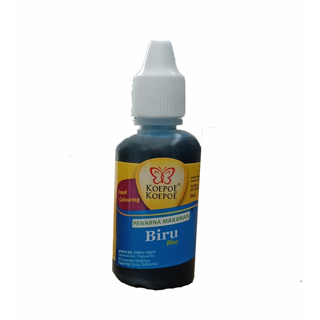 Koepoe Koepoe Pewarna Makanan (30 ML) - Biru