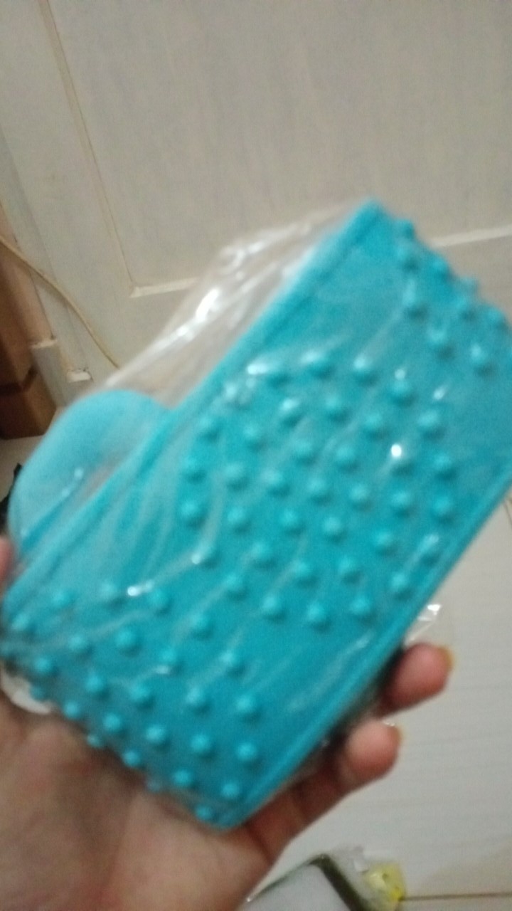 60cm Belt Shower Scrubber / Sabuk Mandi Silicone Model Panjang