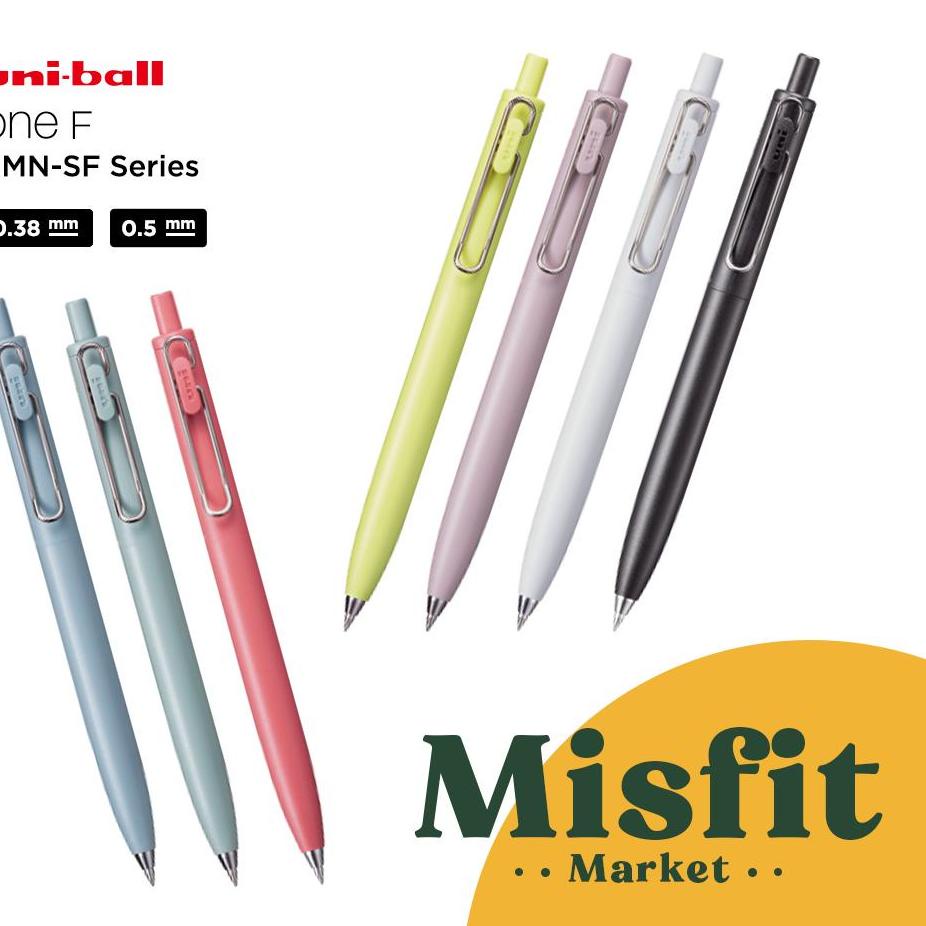 

Recomended.. Uni Ball One Feel Series UMN-SF Series 0.5 mm Gel Pen BallPoint