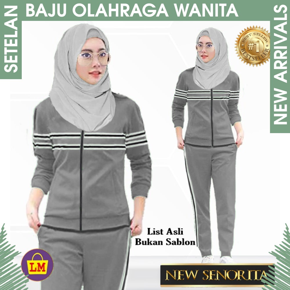 Setelan Baju Senam Olahraga Baseball Pink Navy Baju Senam Aerobik Fitness Zumba Cycling Running i.10