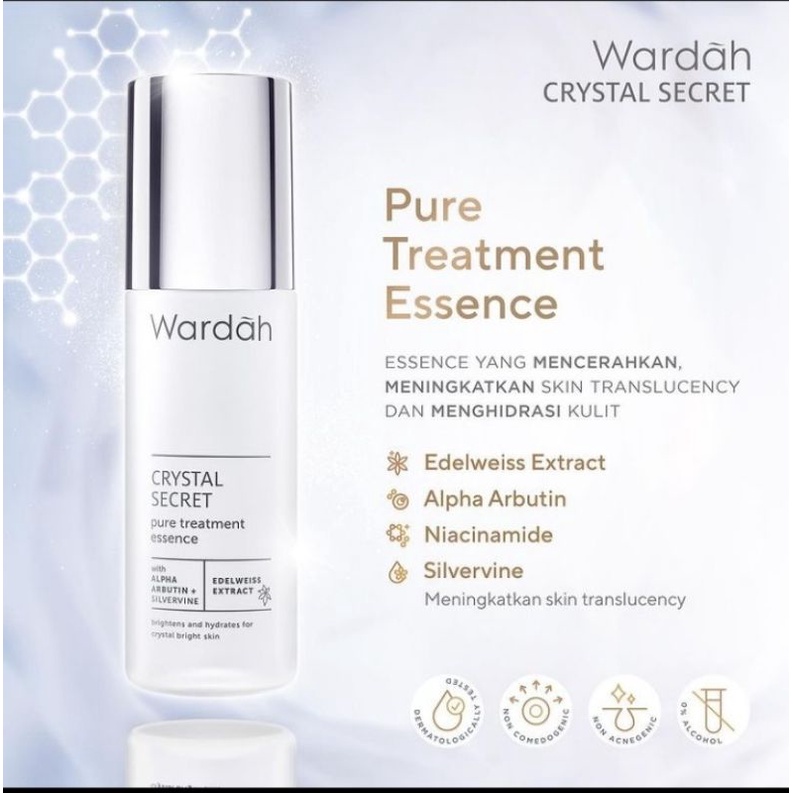 Wardah Crystal Secret Crystal Secret Pure Treatment Essence 30ML