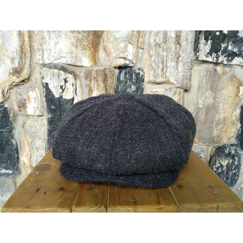 Topi Newsboy Pria Topi Klasik Premium