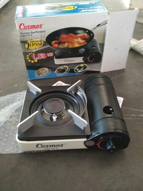 Cosmos Kompor Gas Mini Travel Kompor Portable Cgc121p Cgc 121p