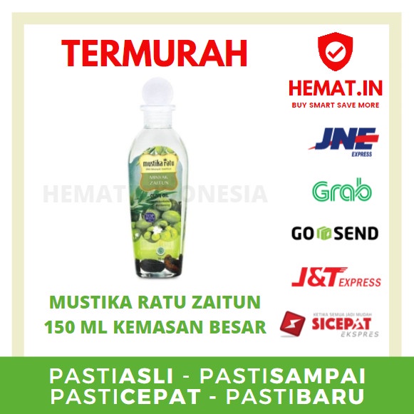 MUSTIKA RATU MINYAK ZAITUN 175ML ORIGINAL MUSTIKARATU MINYAK ZAITUN 175 ML KECANTIKAN