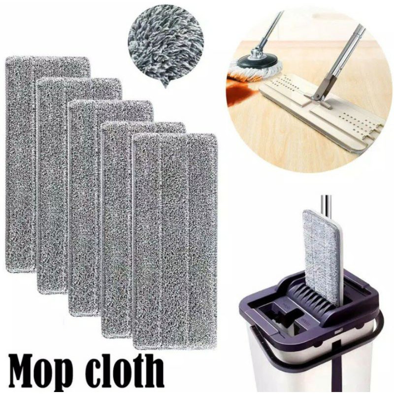 GOS -I407-  Refill Kain Alat Pel Model Flat Mop / Microfiber Alat Pel