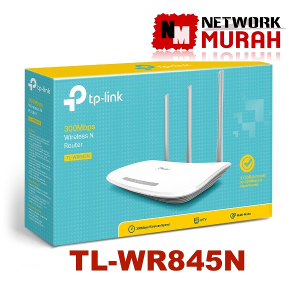 TP-Link TL-WR845N Router N 300Mbps Putih