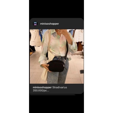 Stradivarius Nylon Bag