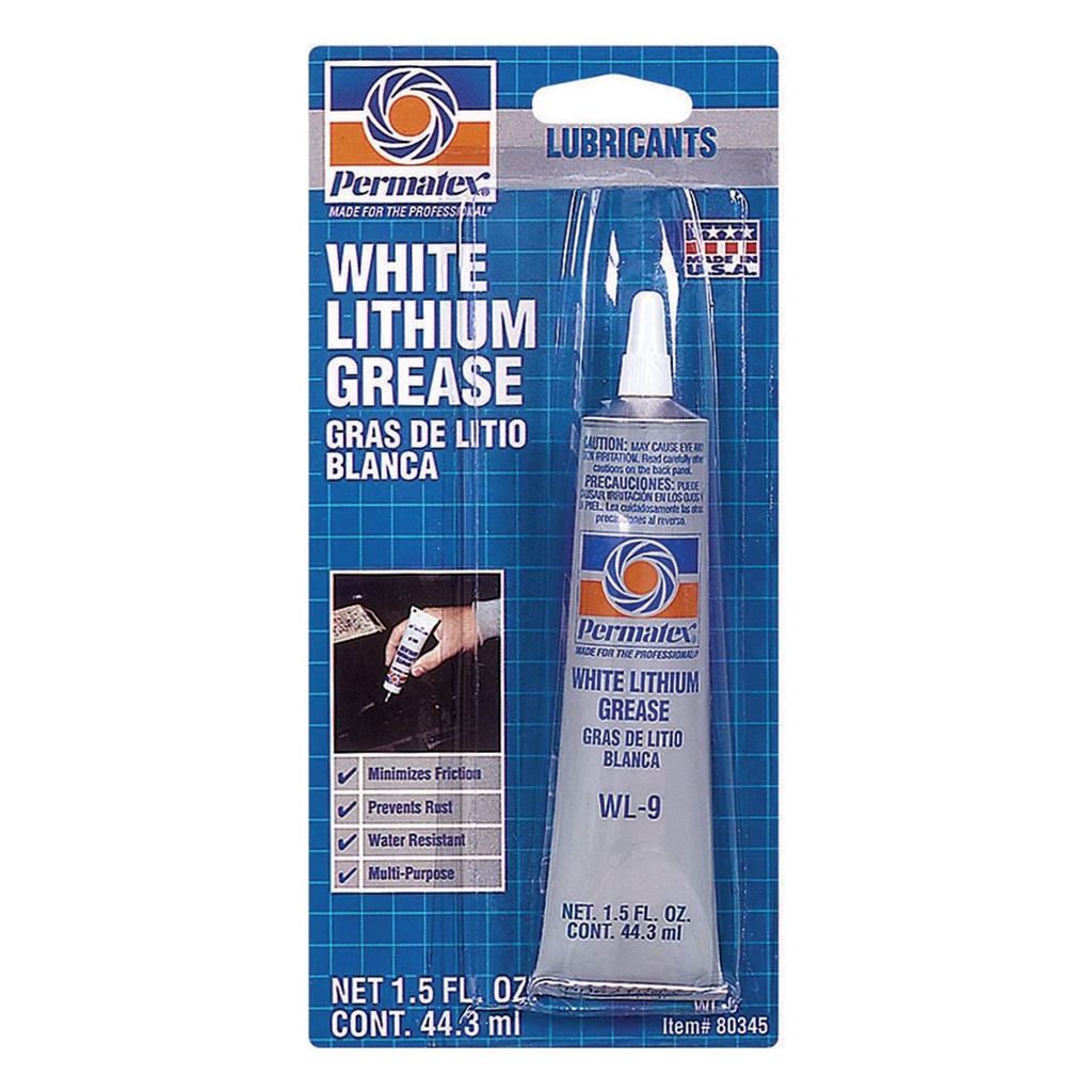 Pelumas Lithium Putih - Permatex White Lithium Grease WL-9 - 44,3 ml