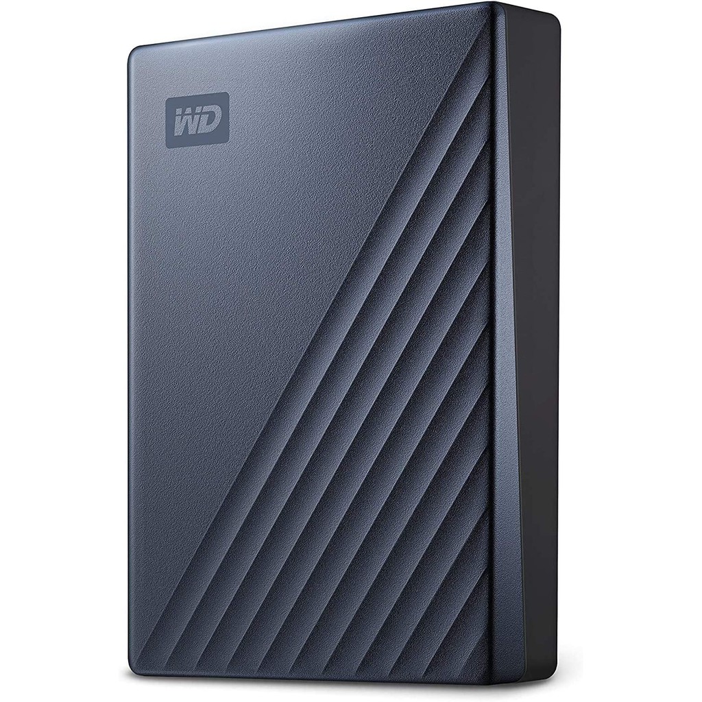 WD 5TB My Passport Ultra Type C Blue Portable External Hard Drive