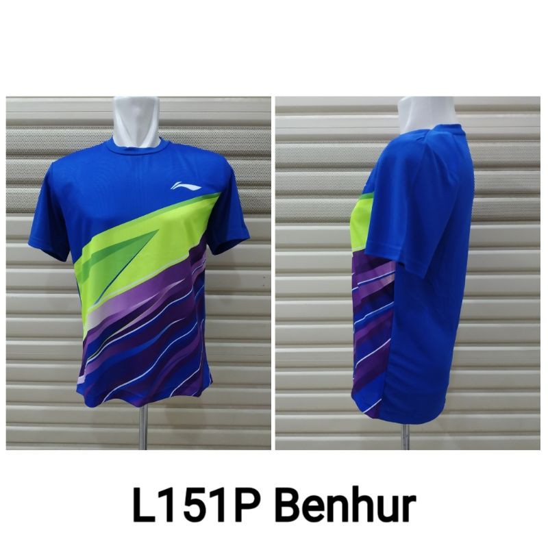 Baju Badminton / Kaos Bulutangkis L151 Polos