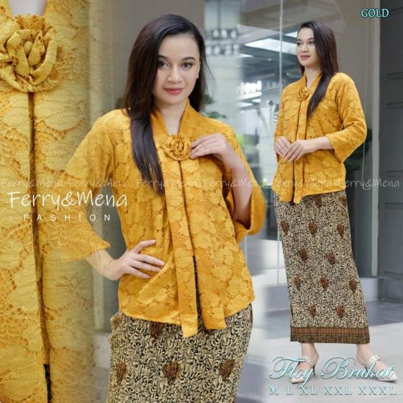 SETELAN KEBAYA/KEBAYA MODERN/KEBAYA BROKAT/KEBAYA FLOY PITA/KEBAYA PESTA/KEBAYA WISUDA