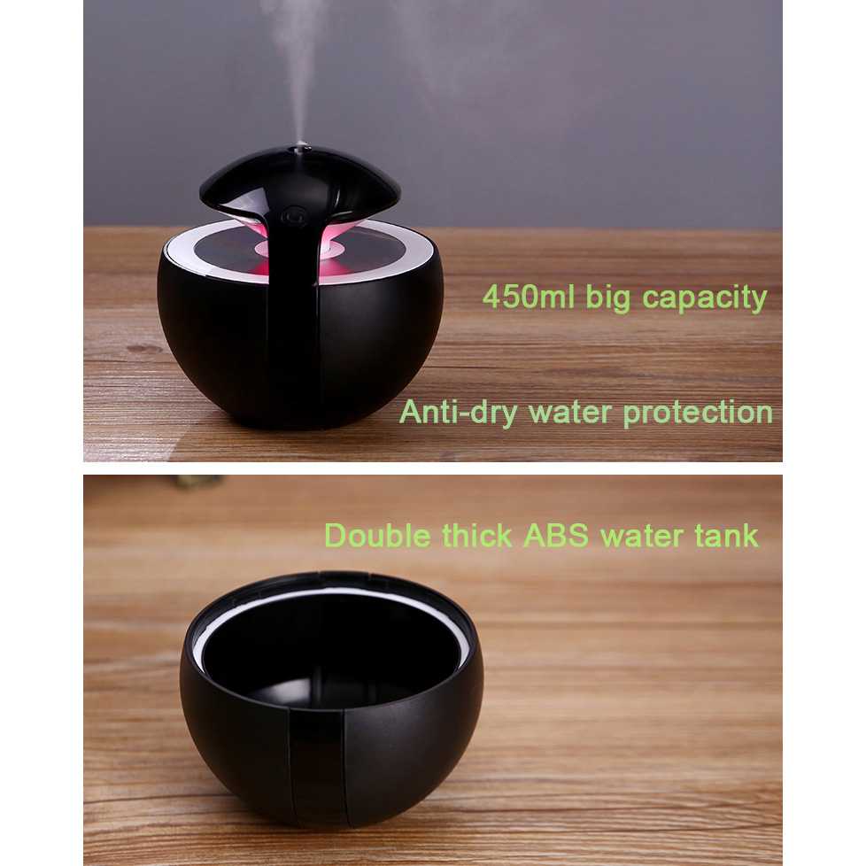 Air Humidifier Aromatherapy Night Light Elf 450ml