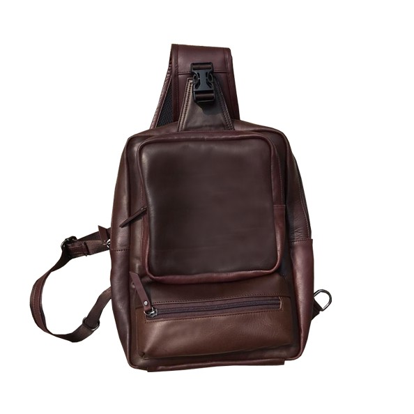 GK Crossbody Backpack - Tas Pria Backpack Kulit Asli/Tas Pria Backpack Crossbody Kulit/Tas Pria Trav
