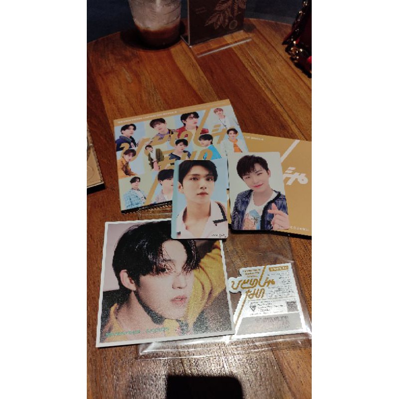 SEVENTEEN HITORIJANAI ALBUM VERSI D / HMV JOSHUA / PC WOOZI