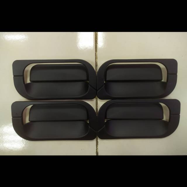 Paket Cover Handle Dan Outer Mangkok Pintu Hitam Doff Mobil Avanza Xenia Lama Shopee Indonesia