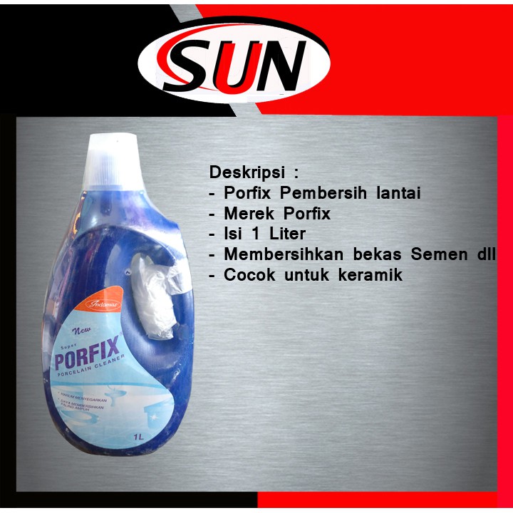 Porfix Pembersih Lantai Keramik Porcelain