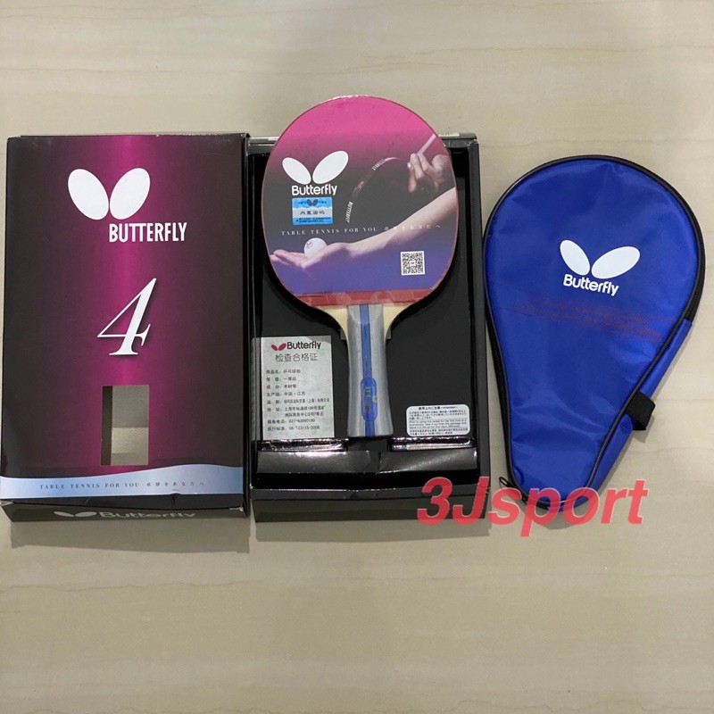 Bet Pingpong Bat Tenis Meja Bat Pingpong Butterfly TBC 402 ORIGINAL