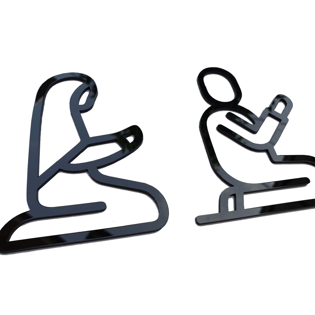 Sign Akrilik Minimalis - MOSQUE / MUSHOLA M04 - Signage Icon Rumah