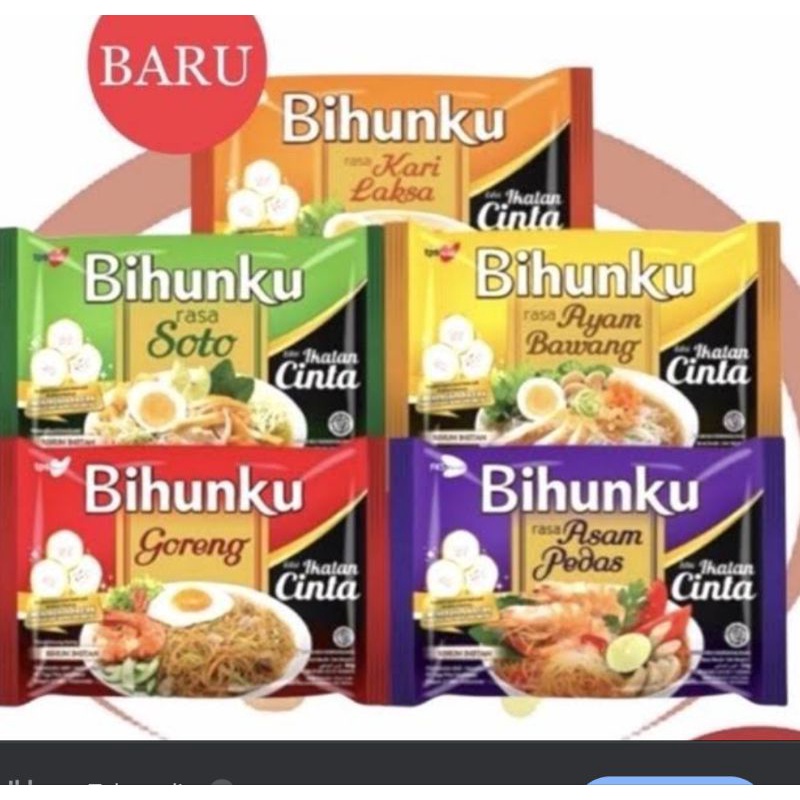 

bihunku all varian rasa goreng dan kuah