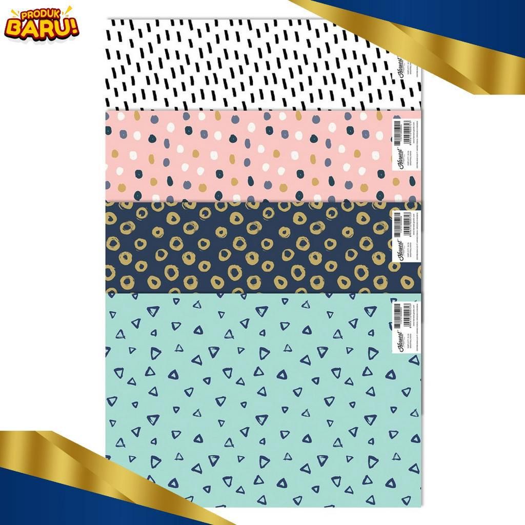 

KELUARAN TERBARU Kertas Kado Aesthetic Wrapping Paper Harvest isi 4 Simplicities