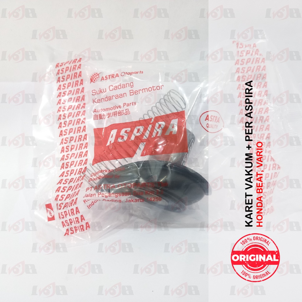 Aspira Karet Vakum Vario Beat KVB Vacum&amp;Per Sol Diafragma Karburator Mesin Motor matic