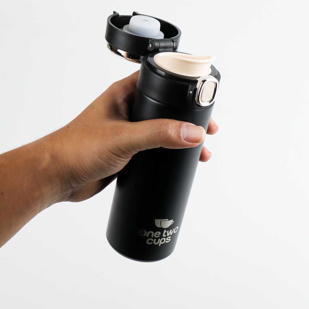 TD-AI005 One Two Cups Botol Minum Thermos Suhu LCD Smart Mug 382ml - OTC002