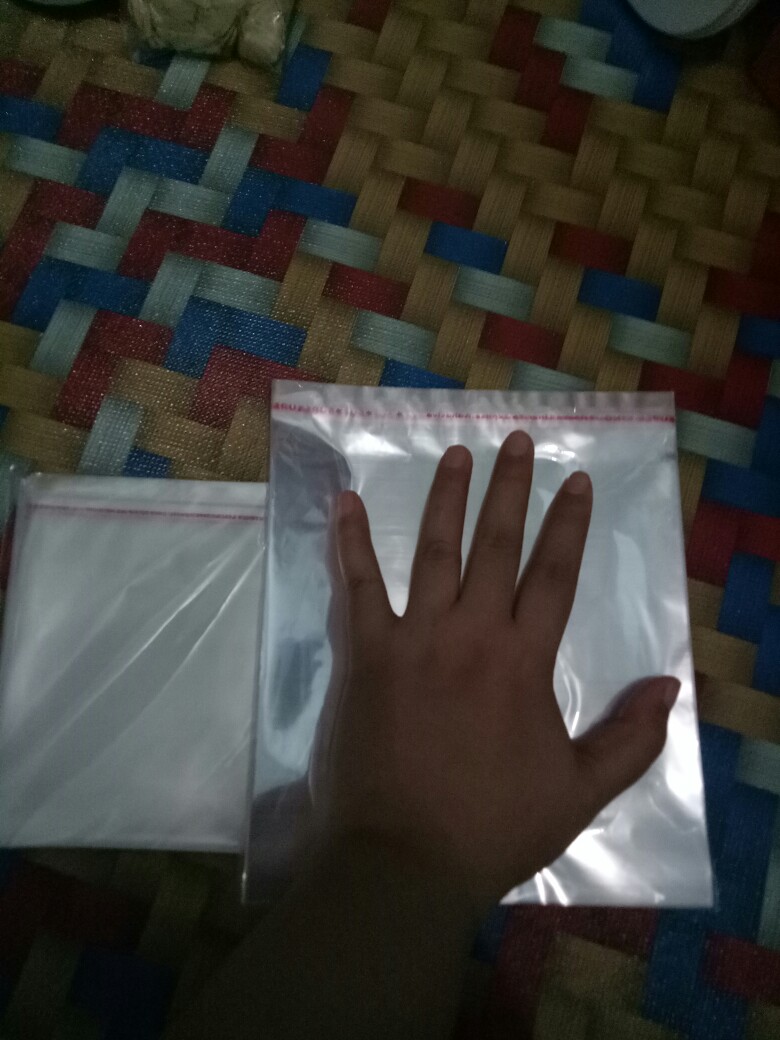 16x16 Cm Plastik Opp Tipis (lem) | Plastik Roti Manis | Plastik Roti Bluder | Plastik Banana Bread