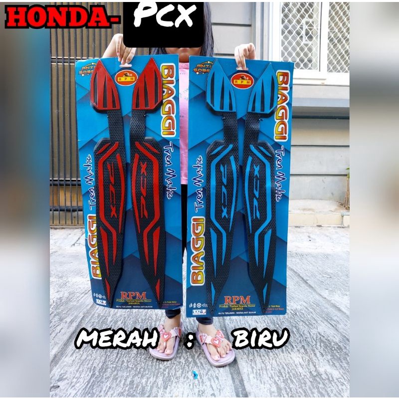 Karpet PCX 150 Lokal Karpet Bordes Karet Pijakan Kaki PCX 150 Lokal