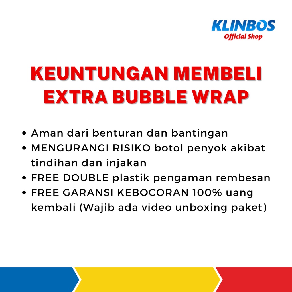 BUBBLE WRAP Tambahan Packing - Untuk Paket Lebih Aman