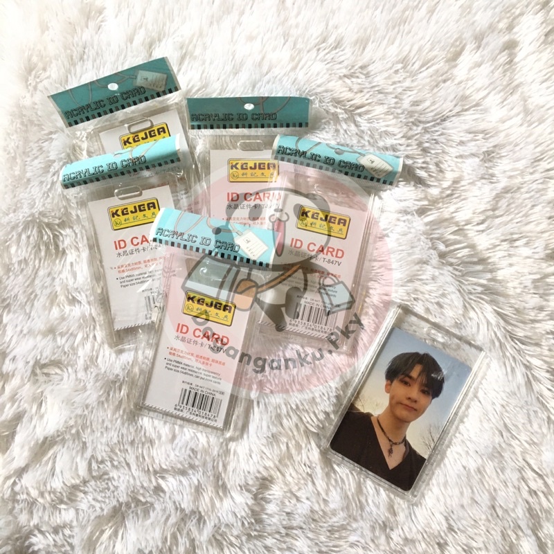 

toploader acrylic | toploader akrilik | tempat id card