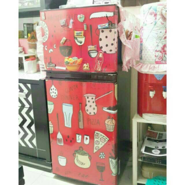 

Stiker ukuran 70x120 bisa pilih motif