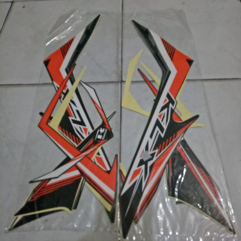 (siap kirim) striping sticker motor kawasaki KLX 150 lama 2014