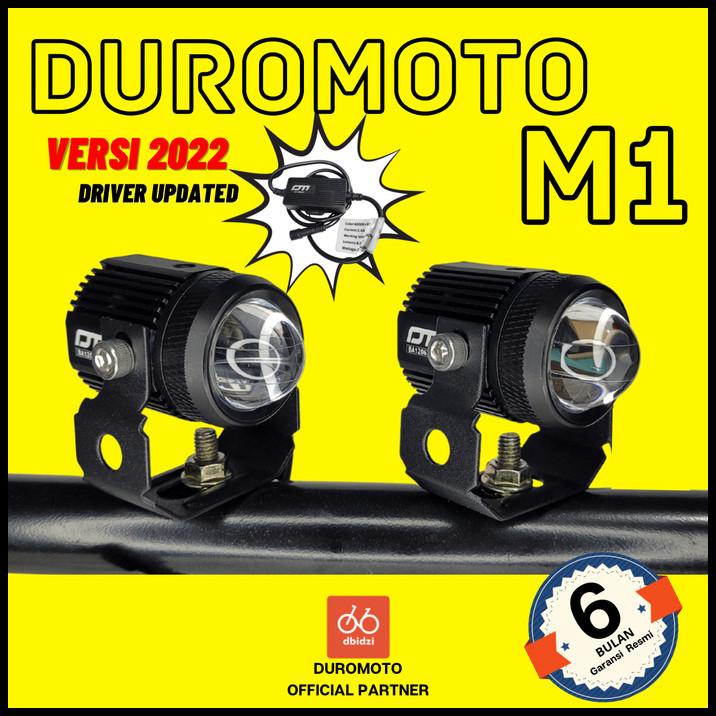 Duromoto M1 Lampu Led Proyektor Motor Mobil Driving Lamp Senlo