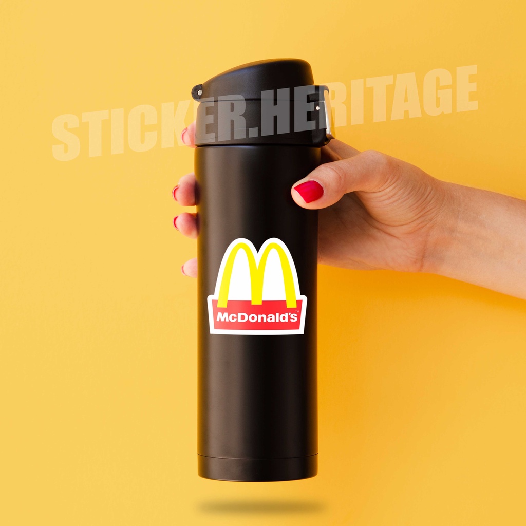 Stiker Aesthetic MC DONALD | STIKER TUMBLER HP | STICKER AESTHETIC