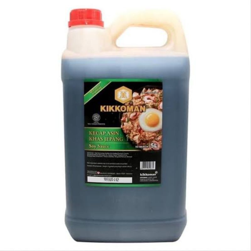 

Kecap Asin KIKKOMAN Khas Jepang 5 liter