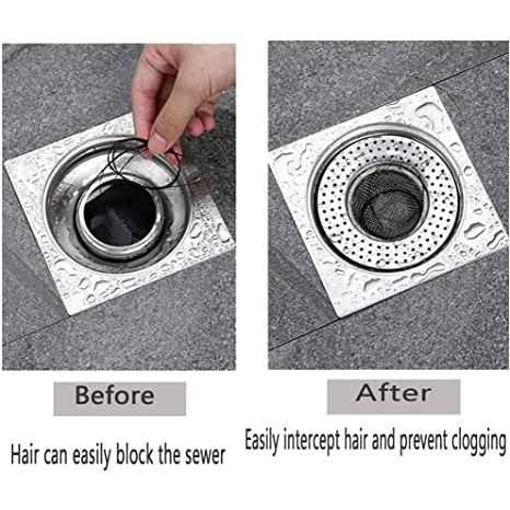 [Kitchen &amp; Bathroom Sink Strainer] [Stainless Steel Mesh Sink Drains Strainer]