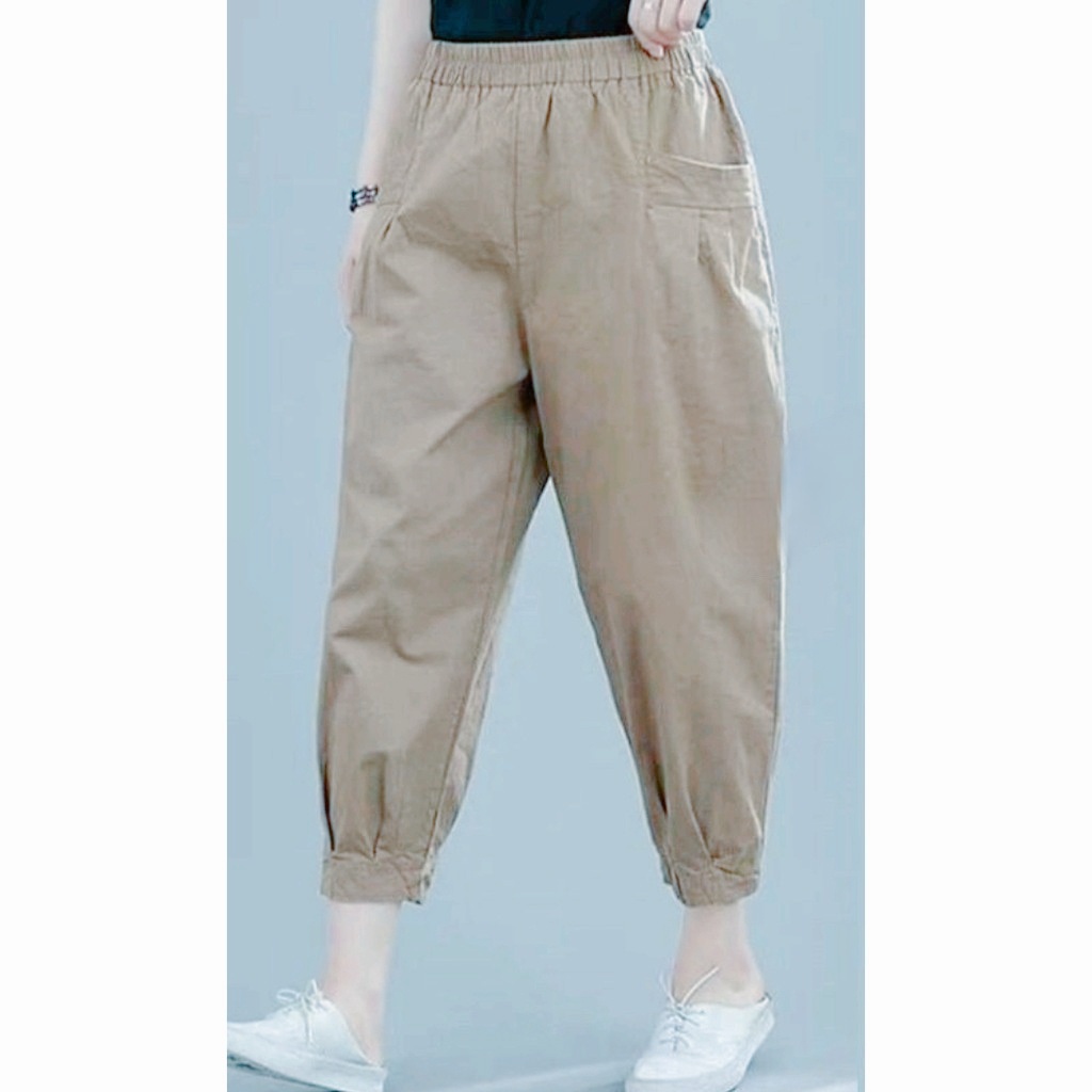 Uniqlo Pant Korean Celana Wanita BaggyPant Style Haruka Harem