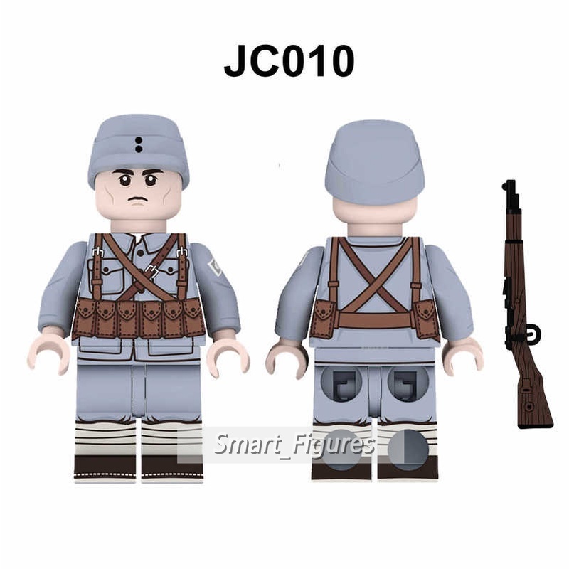 Mainan Action Figure Minifigures National Army Pisau Besar Team Eighth Route Army Volunteer Untuk Hadiah Anak Lakilaki