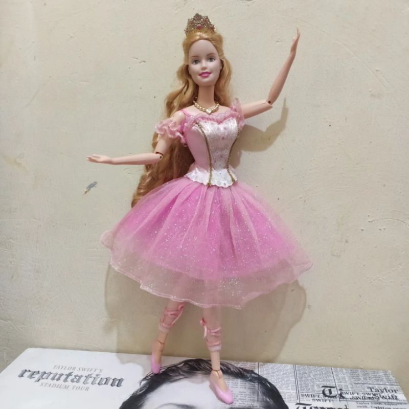 Barbie Clara Nutcracker Sugarplum Mattel Preloved Second bekas doll movie