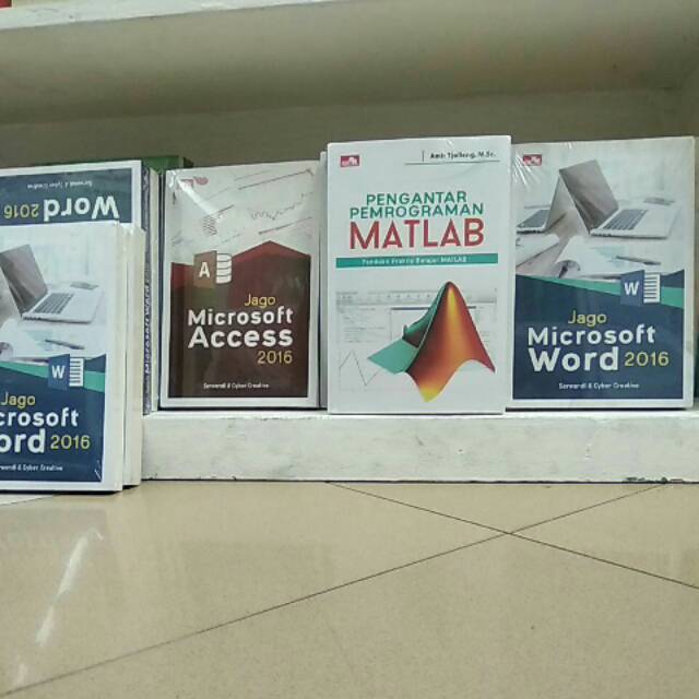 Buku komputer murah, Microsoft access, Microsoft excel, Microsoft word